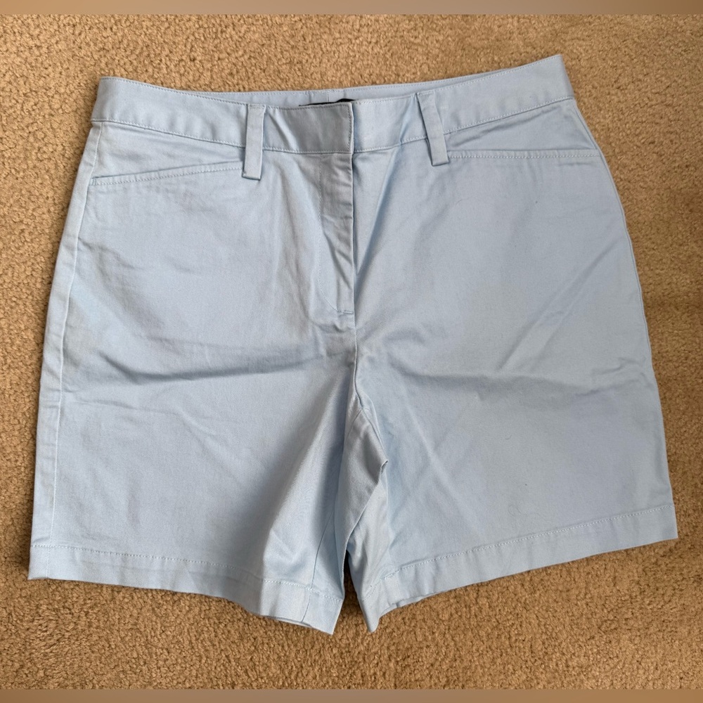 Women’s Lands End Light Blue Casual Shorts